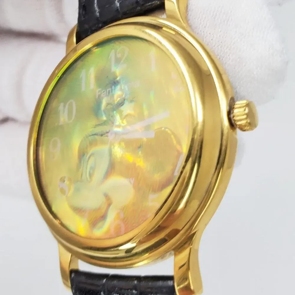 Vintage Disney Sorcerer Mickey Hologram 3D Effect Watch